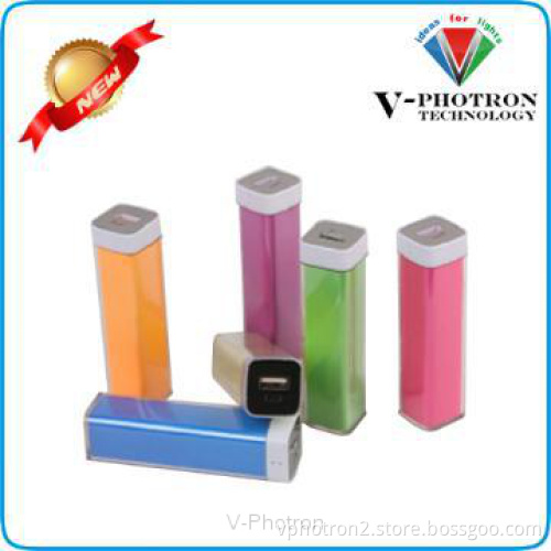 Full capacity 2600mah power bank charger
